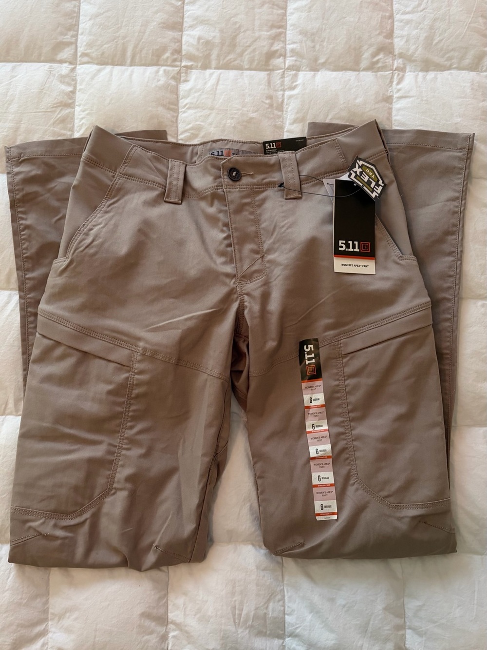 5.11 Tactical Women’s Apex Pants - Khaki/Tan